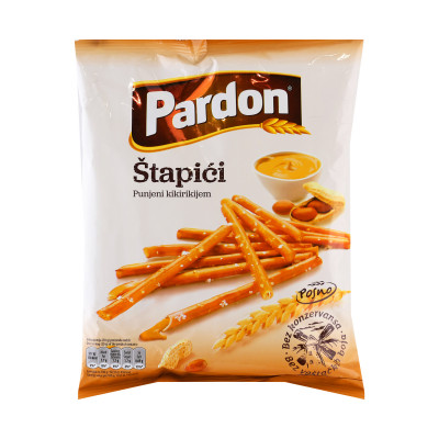 Pardon peanut sticks 220 g Marbo