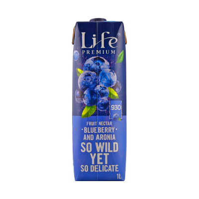 Blueberry juice Nectar Life 1L
