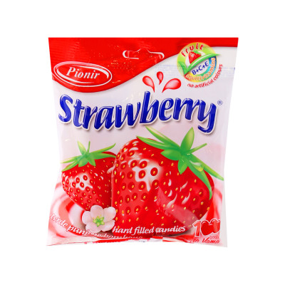 Strawberry candy 100 g Pionir