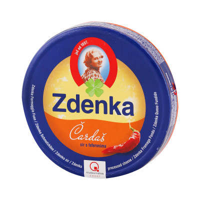 Cheese Zdenka 140 g 35% milk fat cards