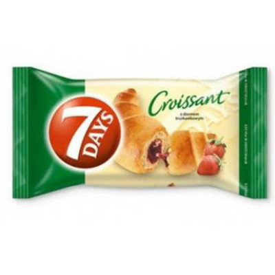 7 Days croissant midi strawberry 60g
