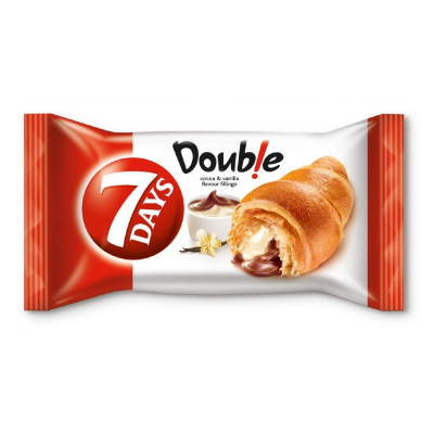 7 Days croissant midi vanilla cocoa 60g