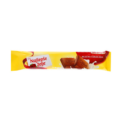 Najlepse zelje milk chocolate 30 g Soko Stark