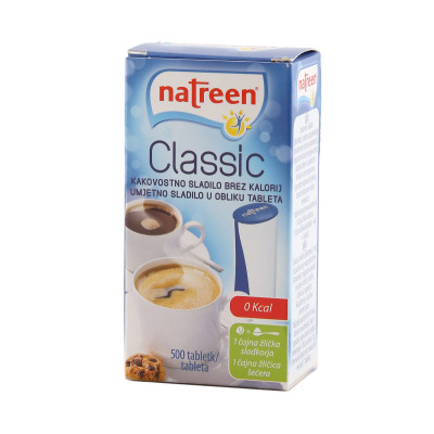 Natreen sweetener 500 tablets 32 g