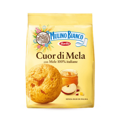 Biscuit cuor di mela 300 g with Barilla apple