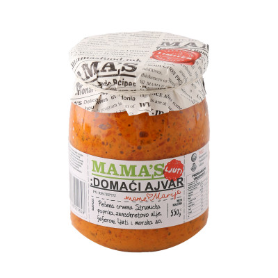 Domestic hot 1ajvar 550 g Mama's