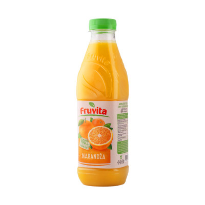 Fruvita premium orange 100 % 0.75 l pet