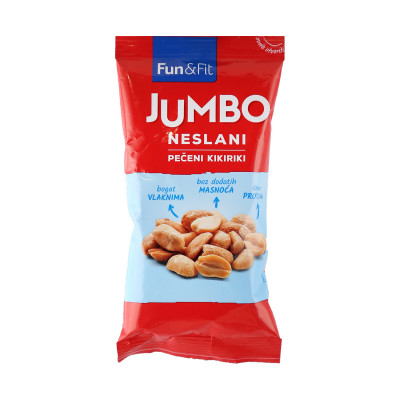 Peanuts roasted peeled unsalted 80 g Fun & Fit Company