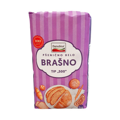 Wheat flour t-500 1 kg Danubius