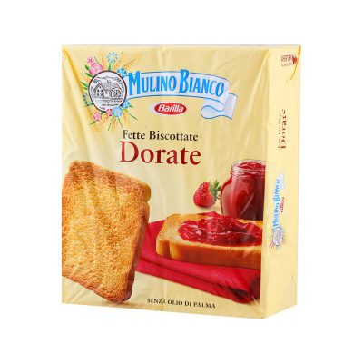 Fat biscuit. Dorate 315 g Mulino Bianco toast