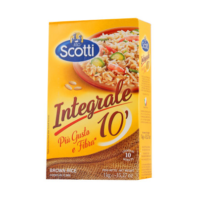 Wholemeal rice 1 kg Risso Scotti
