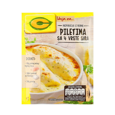 C chicken with 4 types of cheese 32 g Centroproizvod