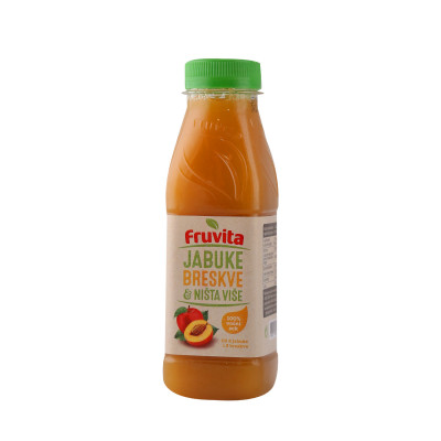 Fruvita only apple and peach 0,33 l