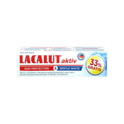 Active toothpaste 75ml + 33% free Lacalut