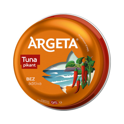 Argeta pate tuna spicy 95g