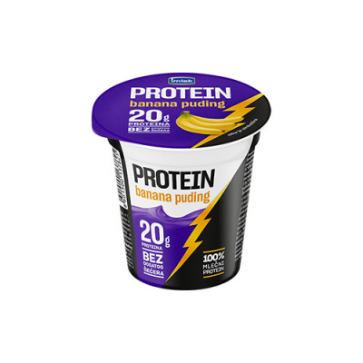 Banana protein pudding 200g Imlek