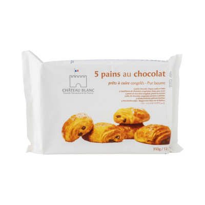 Butter rolls filled with chocolate 350 g Chateau Blanc