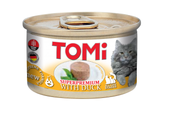 Cat food duck pate 85g Tomi