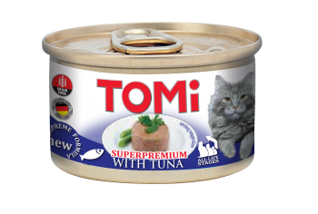 Cat food tuna pate 85g Tomi