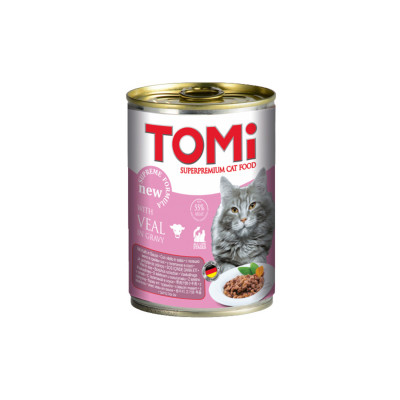 Cat food veal 400g Tommy