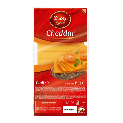 Cheddar cheese 150g Vindija