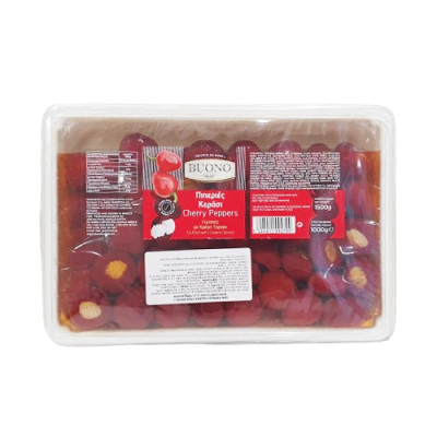 Cherry pepper stuffed with cream cheese 1 kg Buono