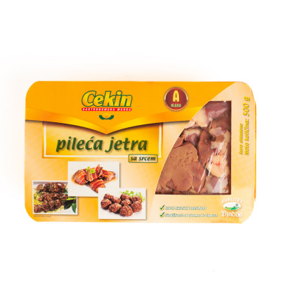 Chicken liver with heart  500g (fresh) Cekin Serbia