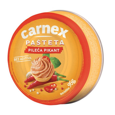 Chicken spicy pate 95g Carnex