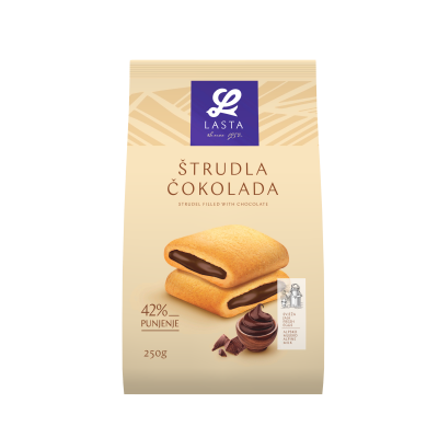 Choco strudel 125g Lasta