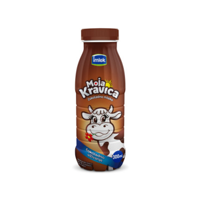 Chocolate milk 1%mm 300ml pet Imlek