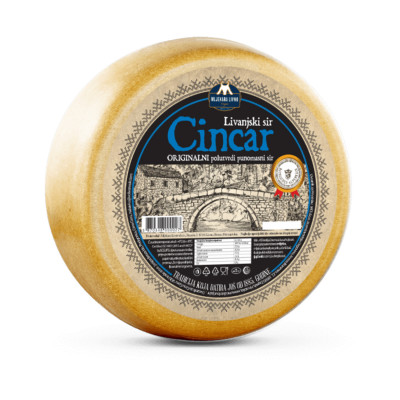 Cincar Livanjski cheese Livno dairy