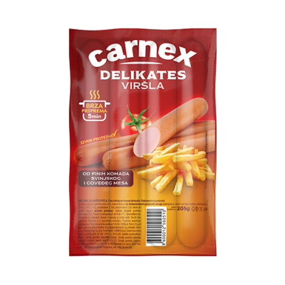 Delicatessen sausage 205 gr Carnex