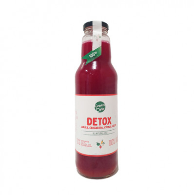 Detox juice 100% fruit 0.75 l Green One