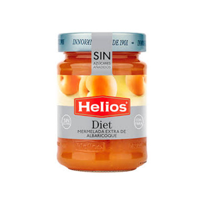 Diet apricot jam 280g without sugar and gluten Helios