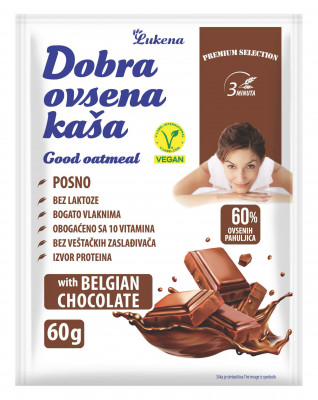 Dobra oatmeal chocolate 60 g