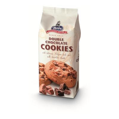 Double chocolate cookies 200 g Merba