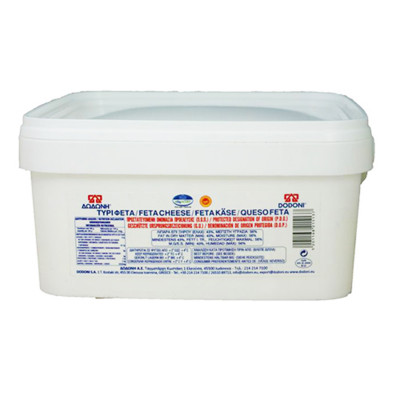 Feta cheese 4kg Dodoni