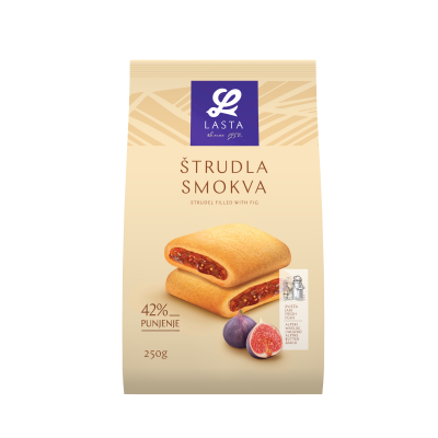 Fig strudel 125g Lasta