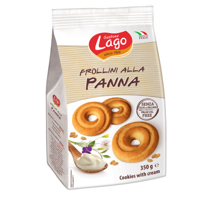 Frollini biscuits with cream 350 g Lago
