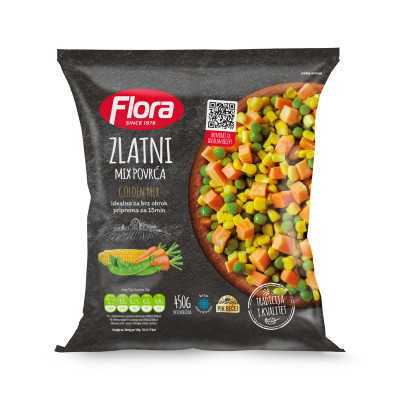 Golden mix 450 g (frozen) Flora