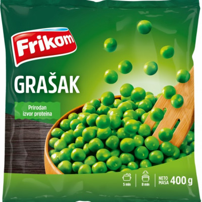 Green Peas 400 g frozen Frik