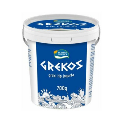 Grekos yogurt 9% 700g Suboticka Mlekara