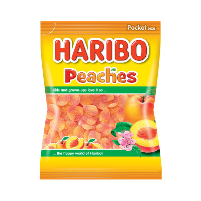 Haribo apricot gum candies 100 g