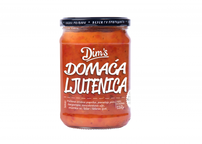 Homemade ljutenica 550 g Dims
