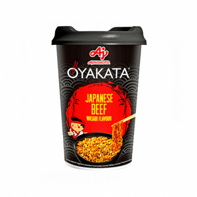 Instant noodle Japanese beef wasabi 93g Oyakata