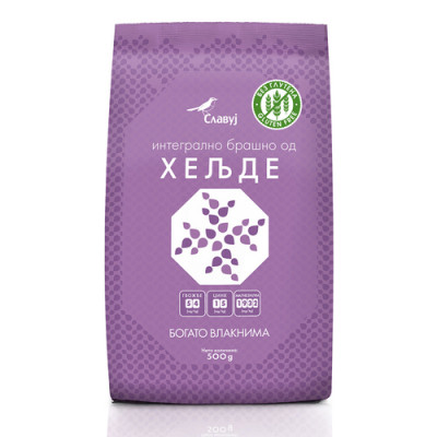 Integral gluten-free buckwheat flour 500g Slavuj