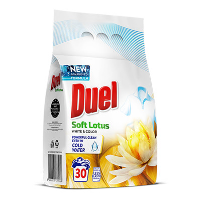 Laundry detergent compact soft lotus 3kg Duel