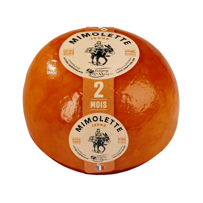Mimoletta young round cheese 3kg 3720 Isigny