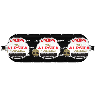 Mini alpine sausage 350 g Carnex