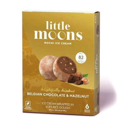 Mochi Japanese vegan ice cream made of belgian chocolate and hazelnut 192g